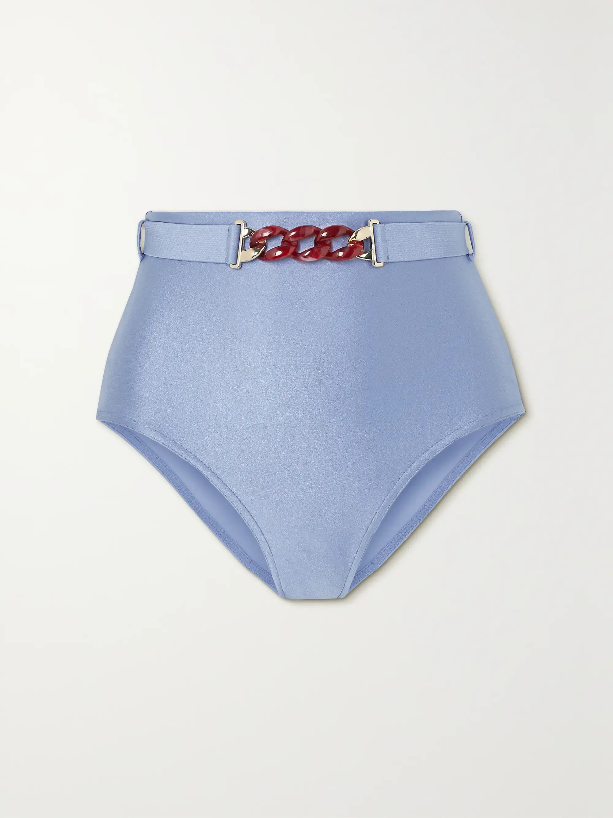 Cira belted metallic bikini briefs | NET-A-PORTER (US)