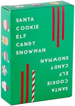 Santa Cookie Elf Candy Snowman Christmas Edition Holiday Card Game by Taco Cat Goat Cheese Pizza ... | Amazon (US)