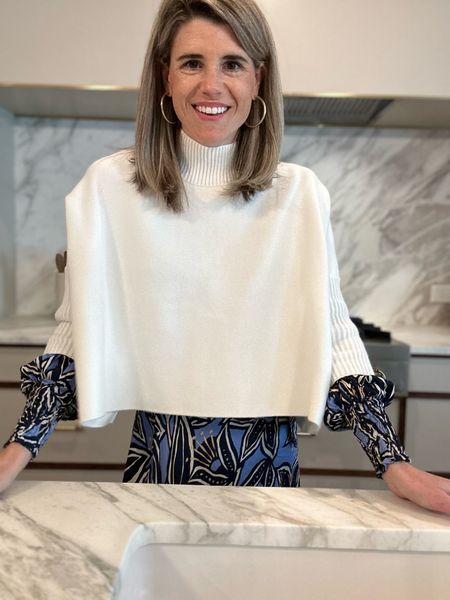 Sharing my dress and sweater worn in a recent home tour. The dress is long sleeve but can be worn into spring and even cool summer nights. The sweater is one size and is pretty over a dress, with a long skirt and jeans. 

#dress #weddingguestdress #maxidress #sweater #springstyle 

#LTKstyletip