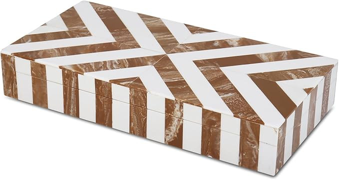 HANDICRAFTS HOME Chevron Collection, Storage Organizer Decorative Box Multipurpose Gift - Chevron... | Amazon (US)