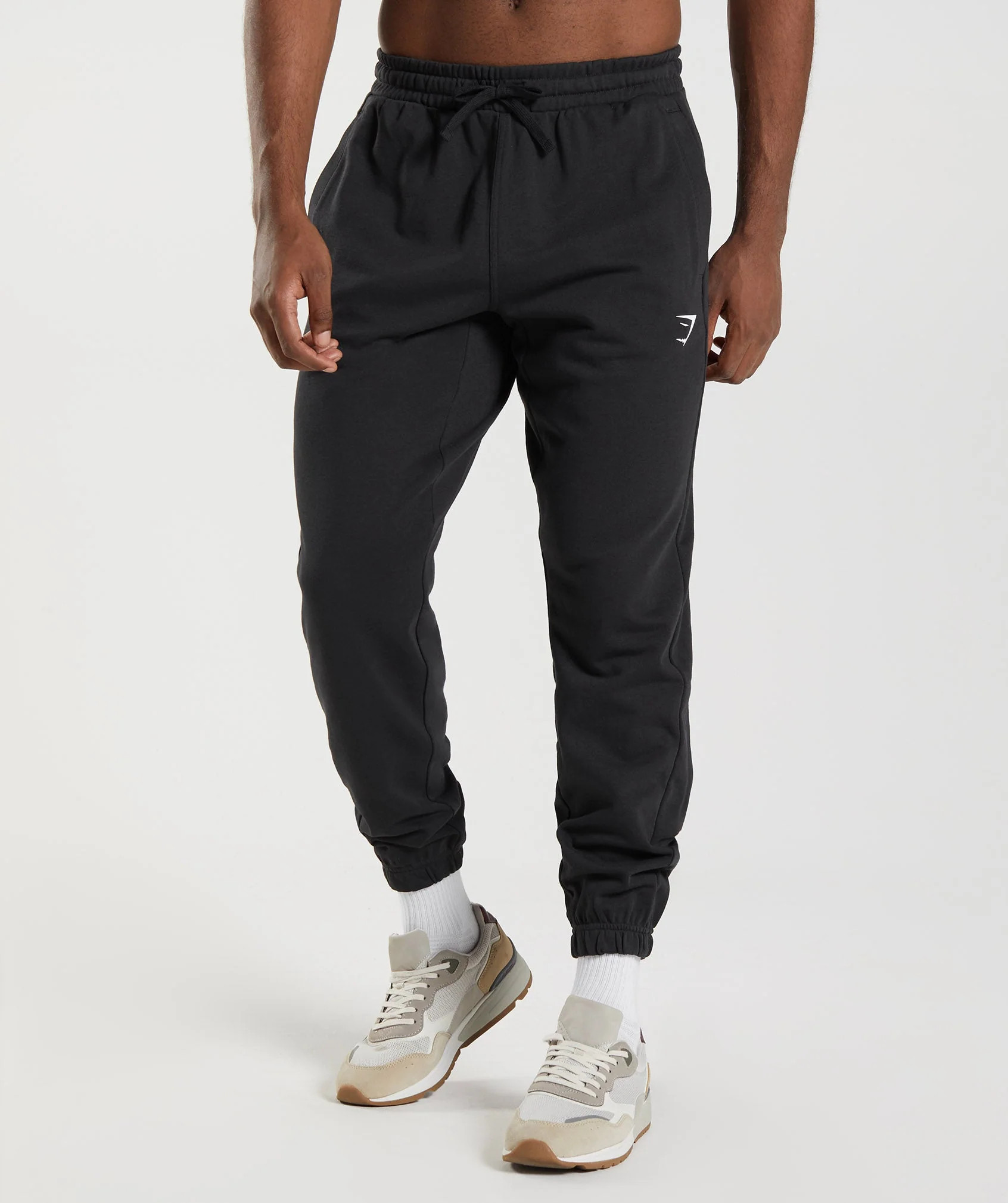 Gymshark Essential Oversized Joggers - Black | Gymshark (Global)