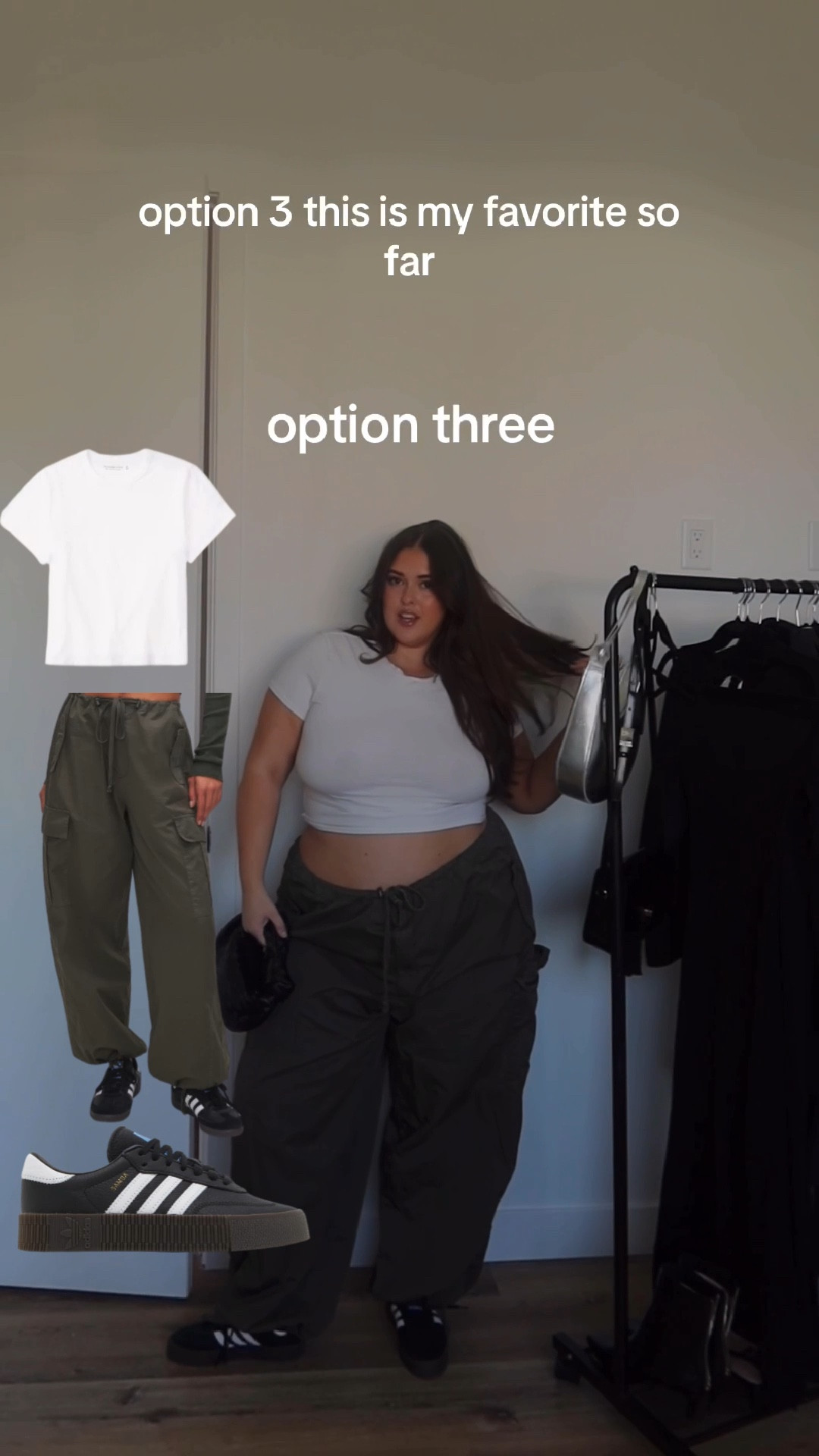 Styling my adidas sambarose in black 👟🩶 i need some help!! What do we think??

fall outfits, outfit inspo, styling inspo, plus size fall, plus size fashion, adidas, sneakers, fall shoes, fall trends 

#LTKplussize #LTKshoecrush #LTKstyletip