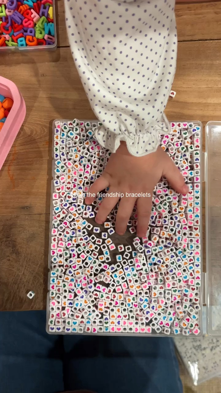 Bestie bracelets with my girls 