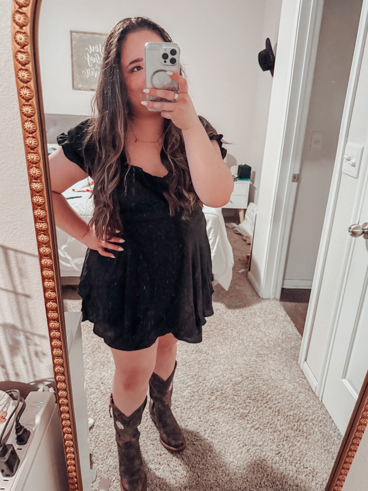 What I Wore to the ACM Kickoff Night 2

ACM outfit  academy of country music award outfit  country outfit  country concert outfit  60th ACM Awards in Frisco Texas  frisco texas  concert season  country concert outfit  cute black romper  cowgirl boots  

#LTKPetite #LTKStyleTip #LTKSeasonal