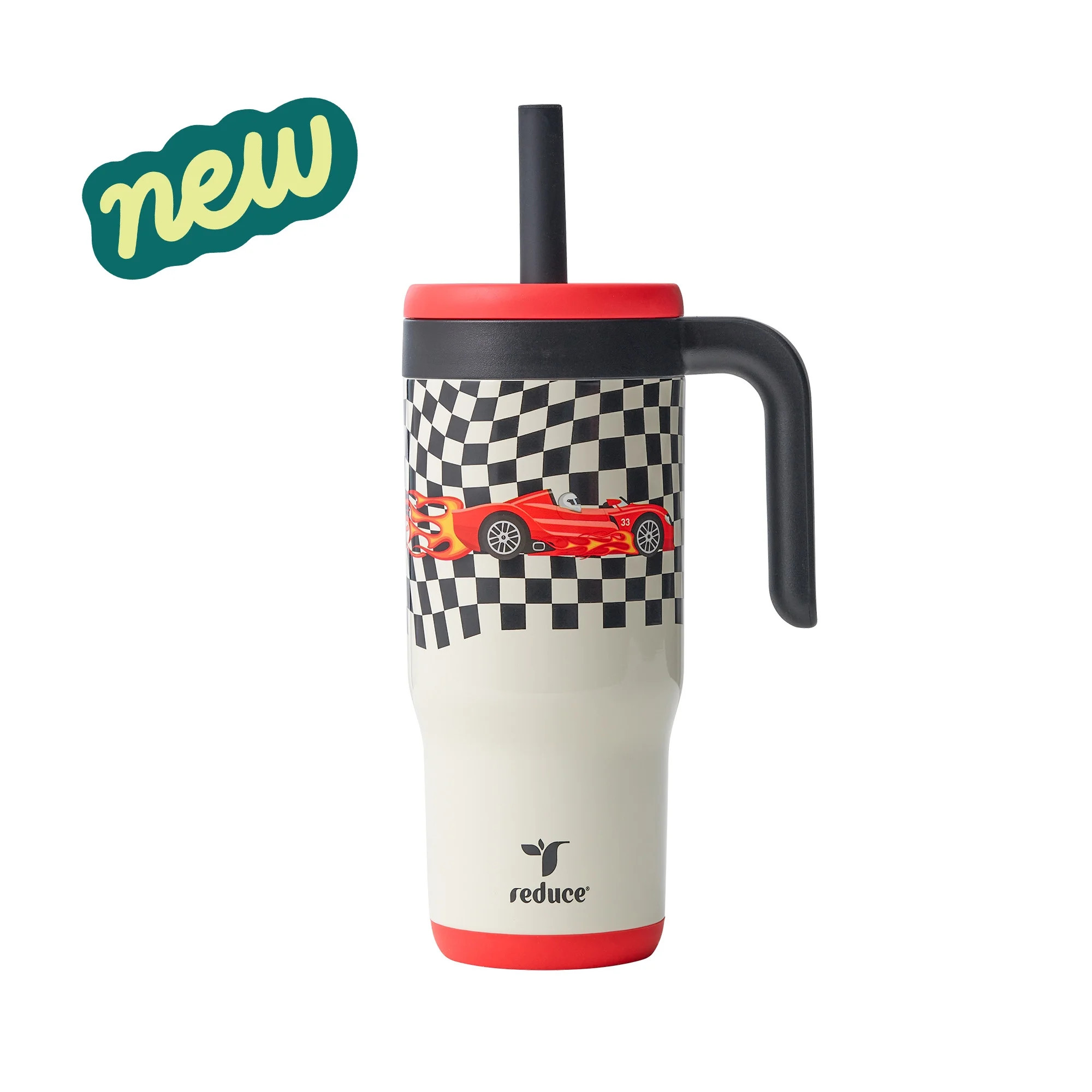 Reduce Chiller Kids 18oz Handled Tumbler with Spill-Proof Straw & Handle. Insulated Stainless Ste... | Walmart (US)