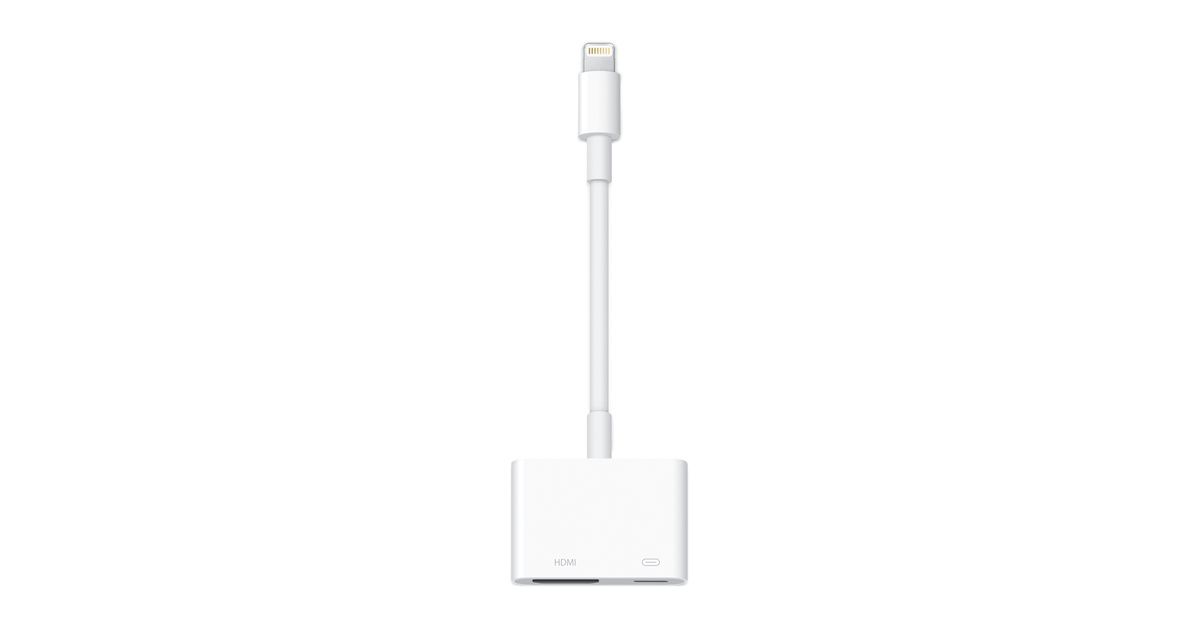 Lightning Digital AV Adapter - Lightning to HDMI | Apple (US)