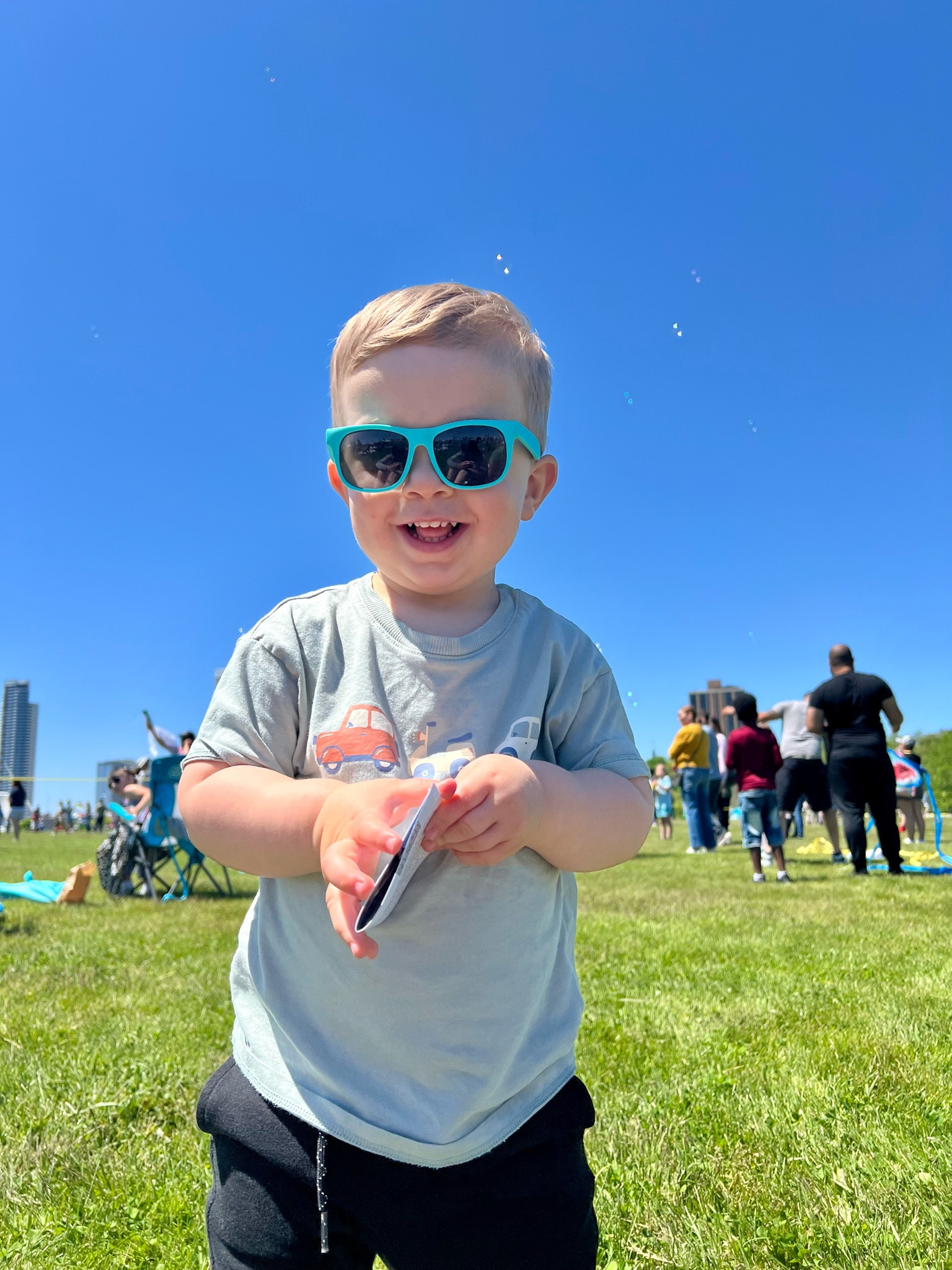 Toddler sunglasses 🕶️  these come in a pack of 2! His shirt is from H&M kids but I can’t find the link to it anymore  

#LTKKids #LTKBaby #LTKFamily