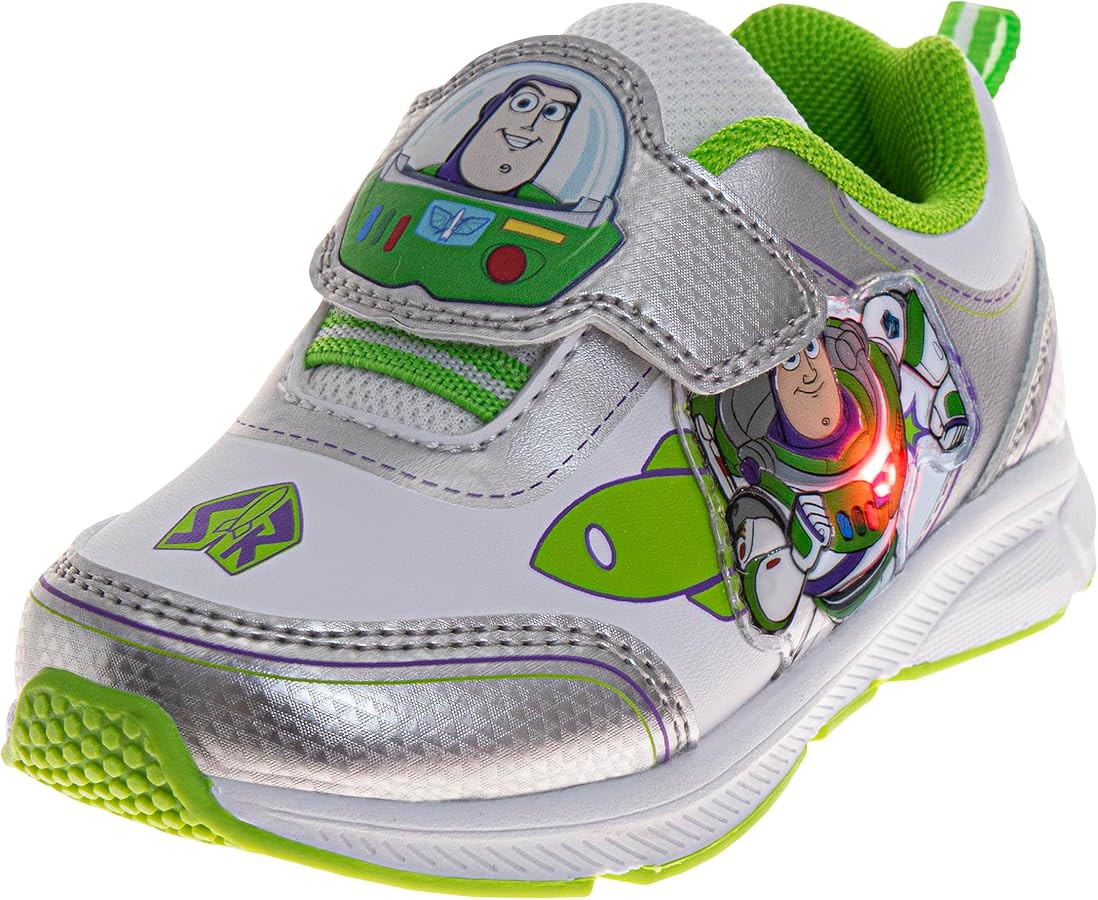 Toy Story Light-Up Shoes for Toddlers Buzz Lightyear & Woody Sneakers for Boys with Lights Offici... | Amazon (US)