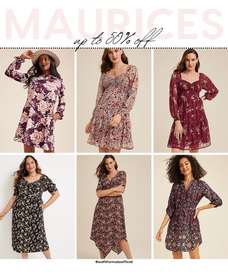 🚨 Sale Alert - up to 50% off fall floral print dresses at Maurice’s. #outfitformulas #maurices

#LTKSale #LTKsalealert #LTKfindsunder50