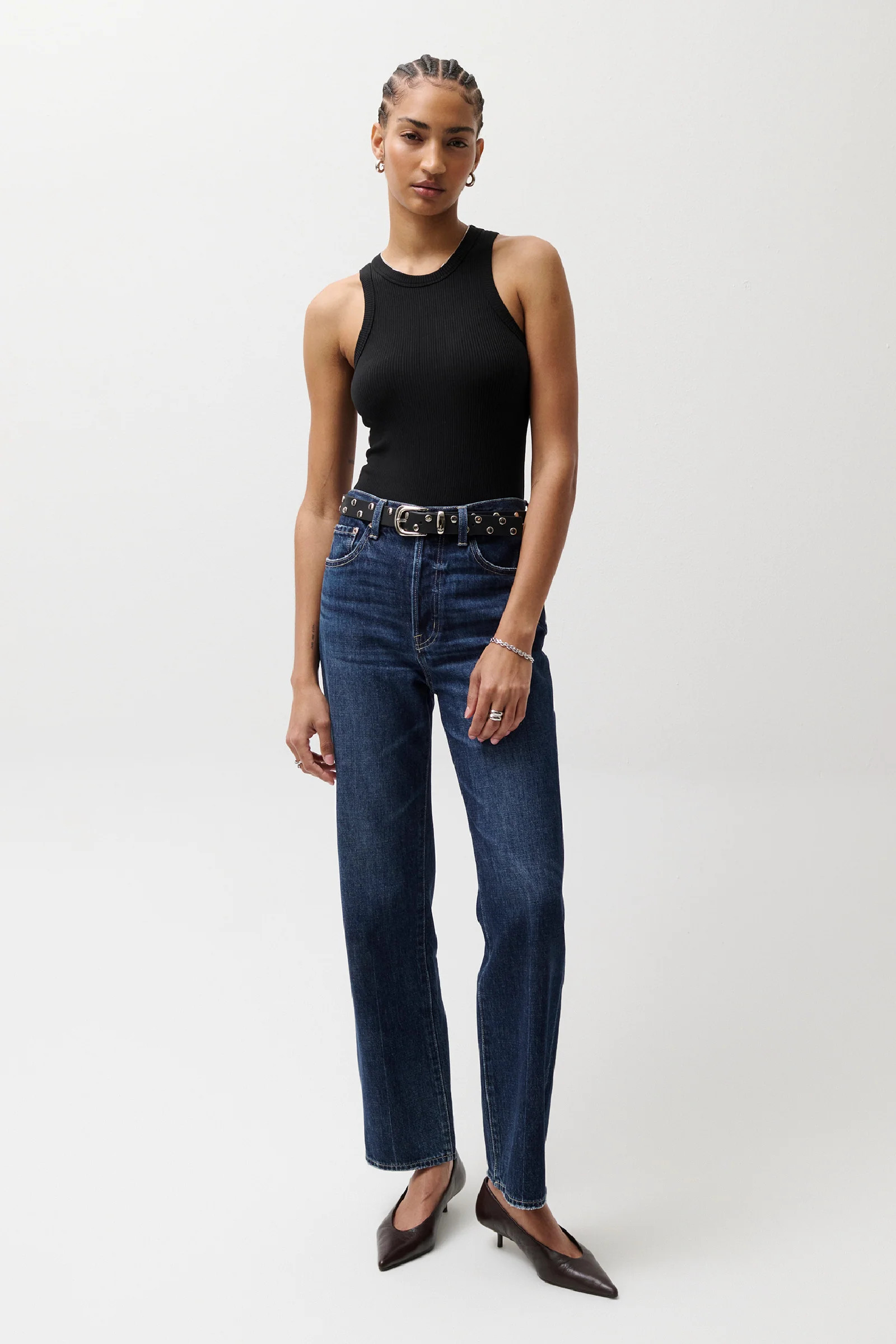 Cassie Super High Rise Straight Jean - Cultivate | Pistola Denim