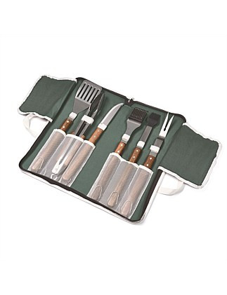 Avalon Green 6 Piece Basting & BBQ Tool Set | David Jones (Australia & New Zealand)