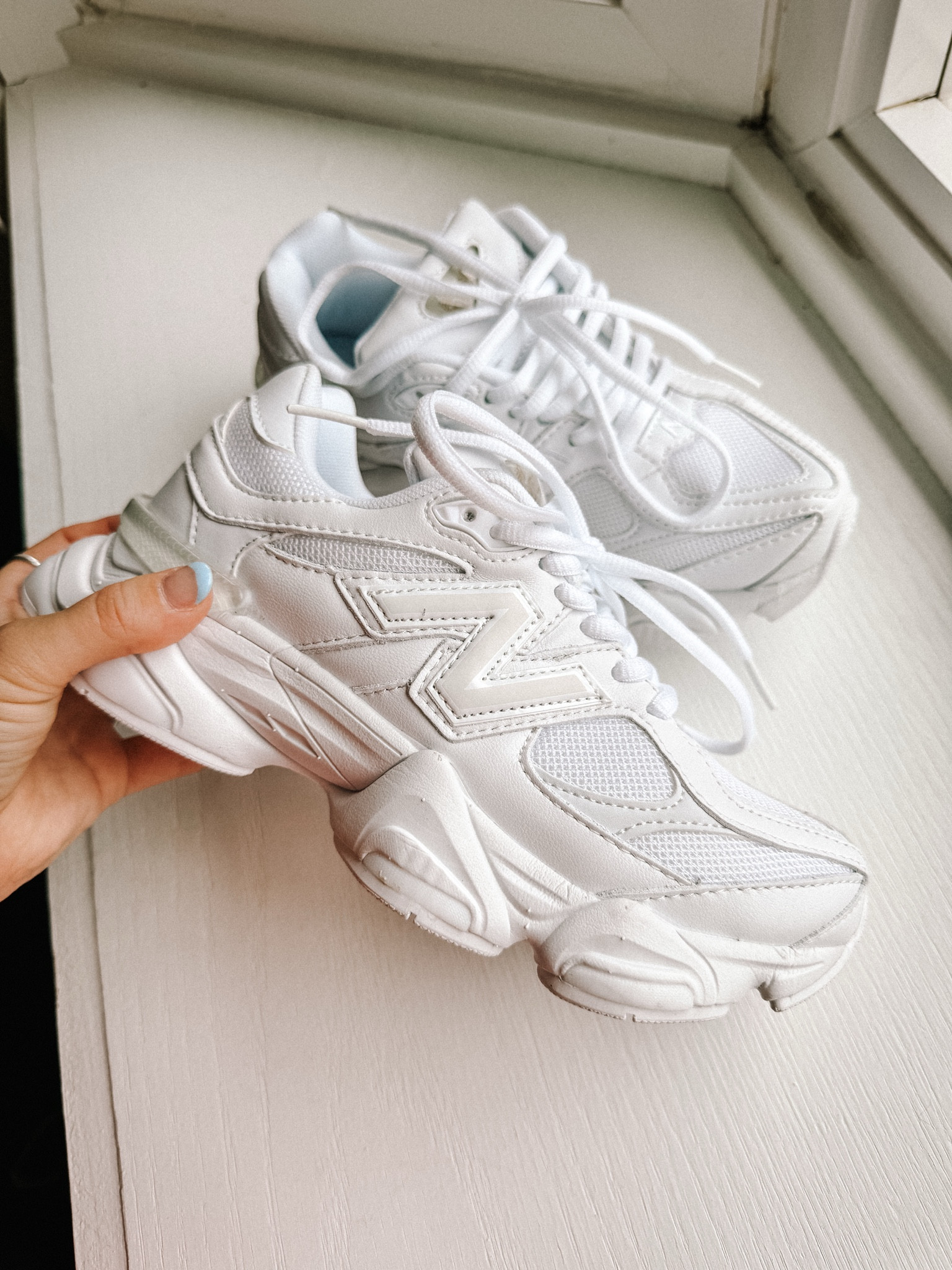New Balance 9060s for LESS! 
$38 
These can spruce up any neutral outfit & perfect for weight lifting days due to the chunky flat sole! 

#LTKWatchNow #LTKStyleTip #LTKShoeCrush