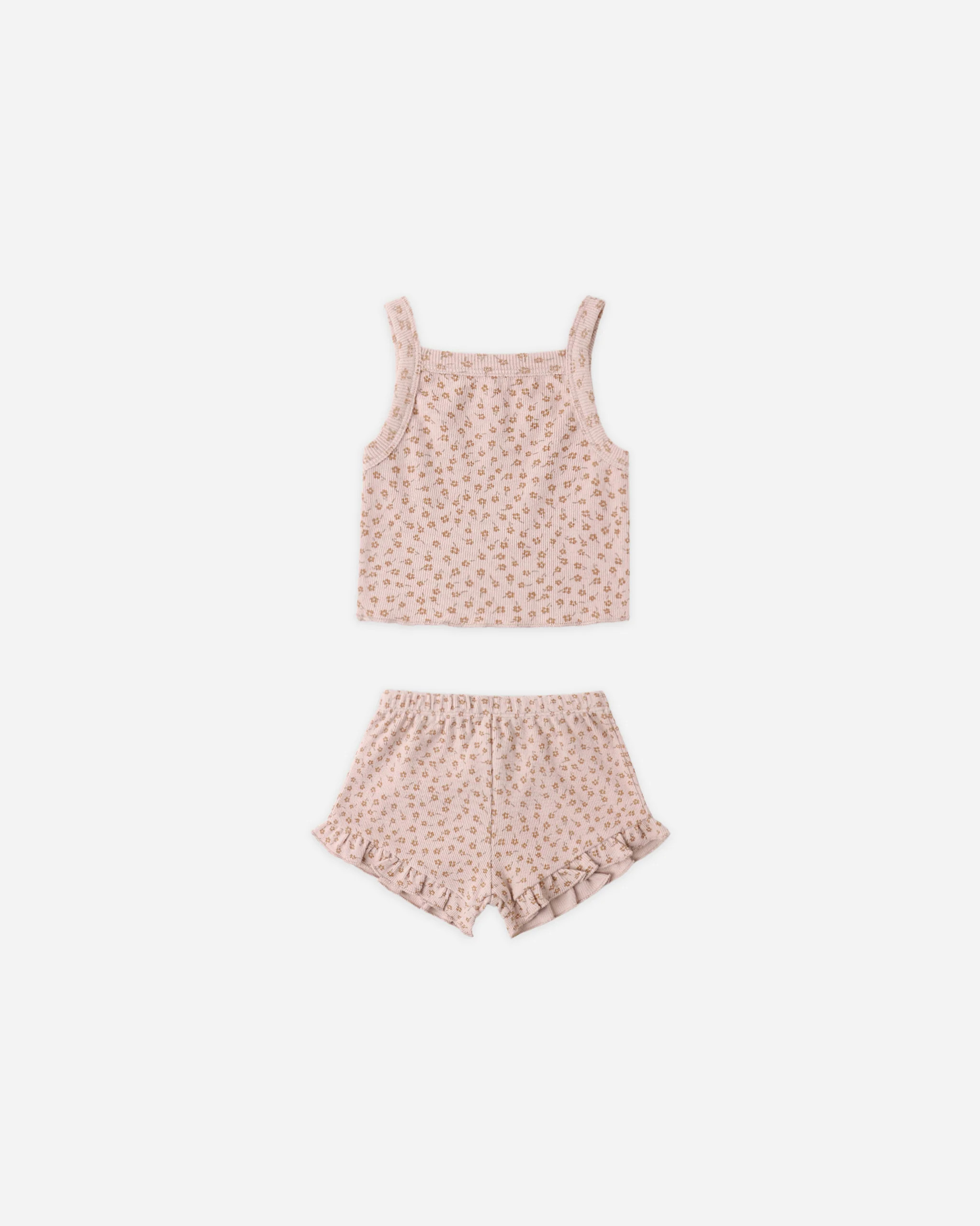 Evie Tank + Shortie Set Posy | Rylee + Cru