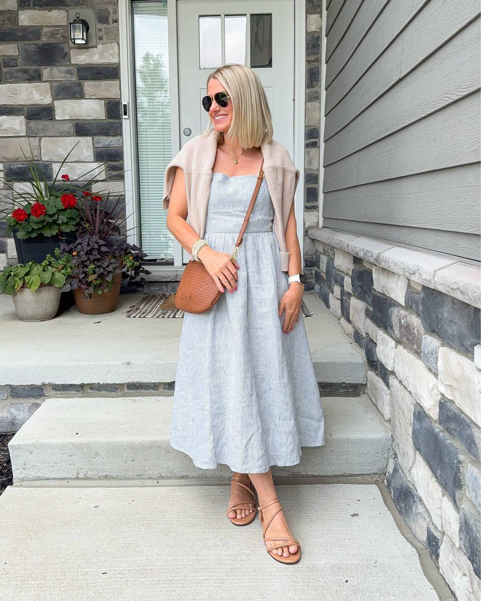 I love this dress from @Quince! I wore it this week to run errands! I’m wearing an xsmall!

#LTKootd #LTKOver40 #LTKPetite
