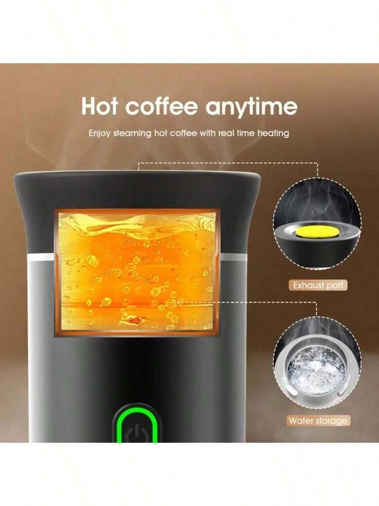 SOKANY Máquina de espresso eléctrica portátil, cafetera de viaje para acampar, cafetera de coc... | SHEIN