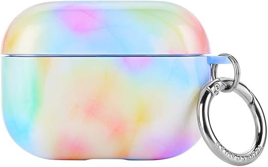 Velvet Caviar Pastel Tie Dye AirPods Pro Case with Keychain - Protective Hard Cases Compatible wi... | Amazon (US)