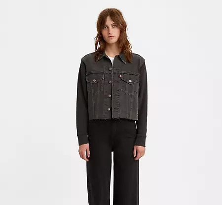 Ex-boyfriend Hybrid Trucker Jacket | LEVI'S (US)