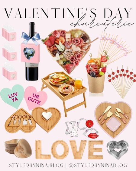 Amazon Valentine’s Day charcuterie board - amazon Valentine’s Day gifts - galentines party decor - girls night - breakfast tray - diy Valentine’s Day 



#LTKhome #LTKGiftGuide #LTKparties