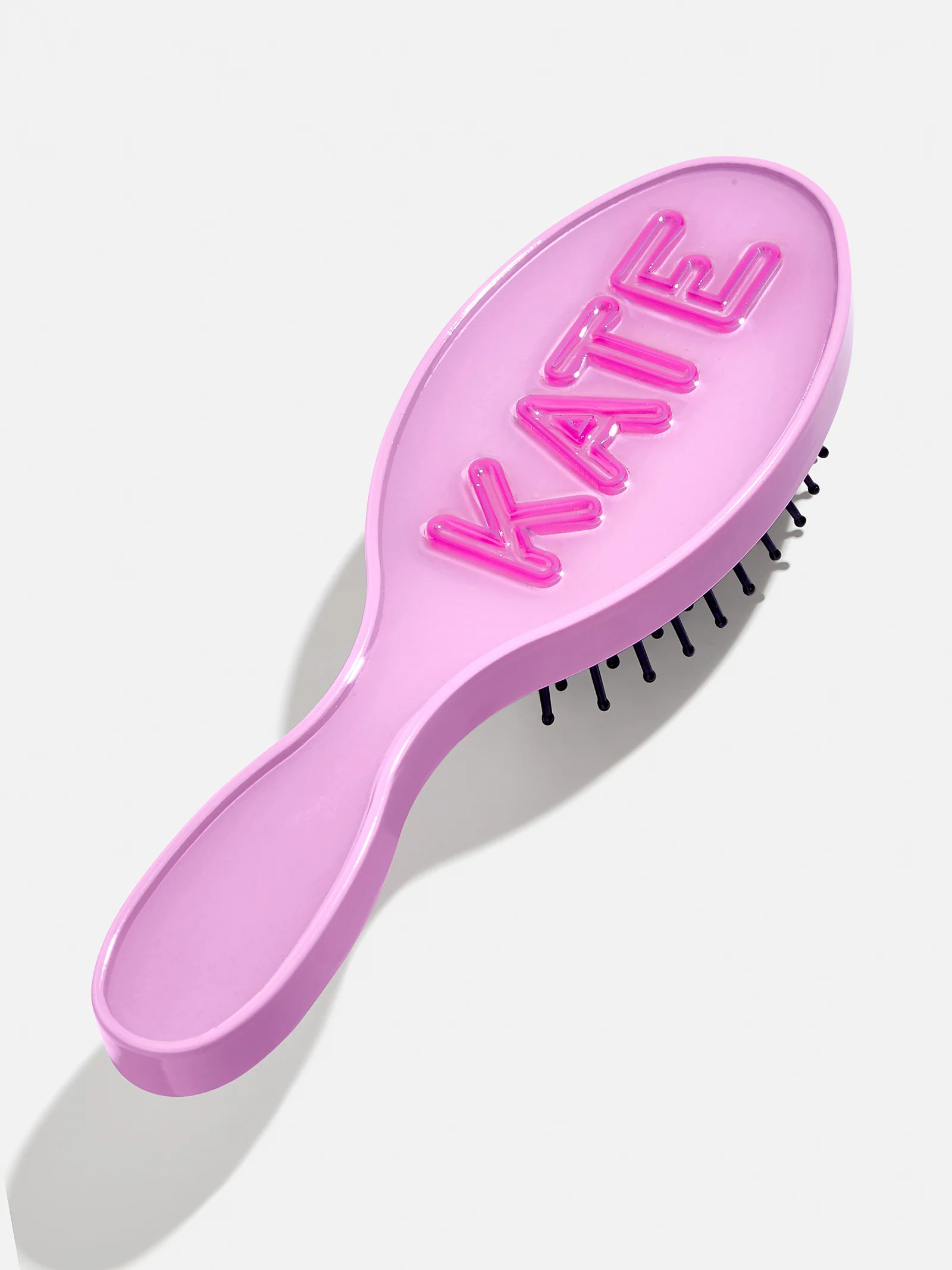 Mini Fine Line Custom Hair Brush - Lavender/Pink | BaubleBar