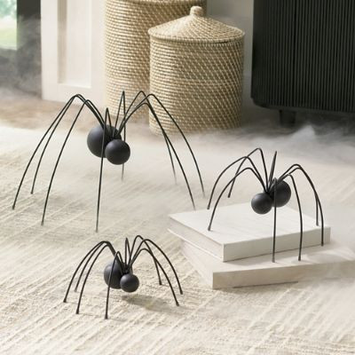 Spooky Spider, Set of 3 | Grandin Road