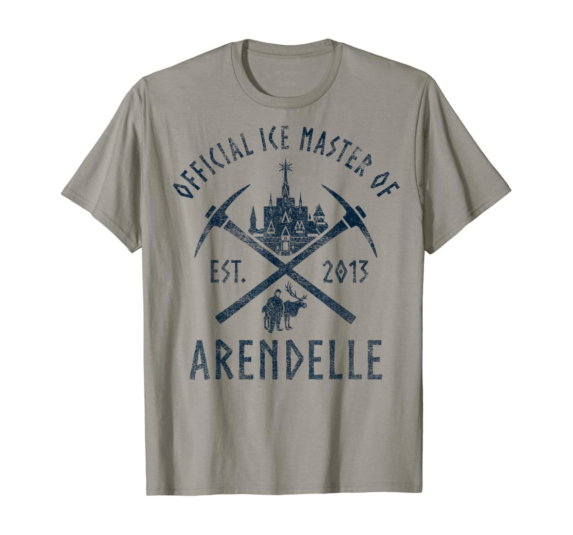 Disney Frozen Official Ice Master Of Arendelle Est. 2013 T-Shirt | Amazon (US)