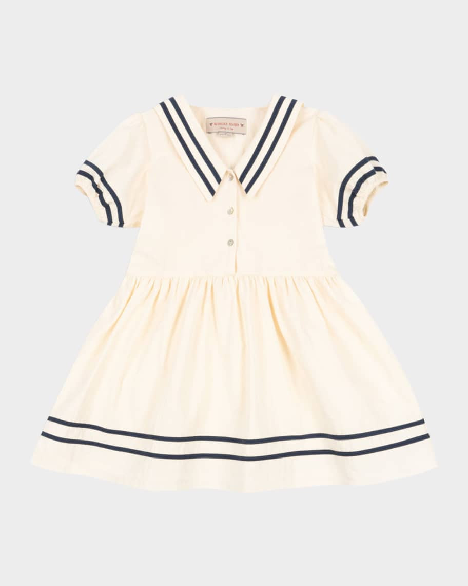 Konges Slojd Girl's Allie Sailor Cotton Dress, Size 18M-6 | Neiman Marcus