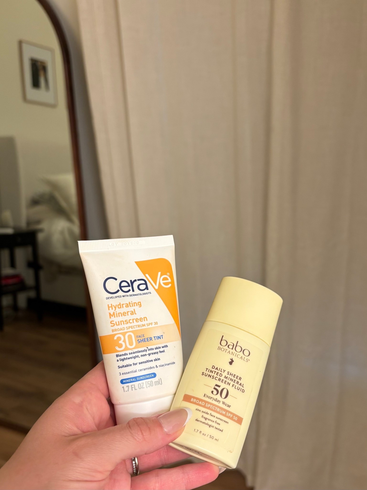 My top favorite tinted sun screens ☀️ 💛