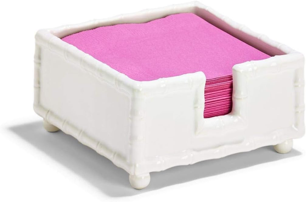 Two's Company Hampton Faux Bamboo Napkin Holder | Amazon (US)
