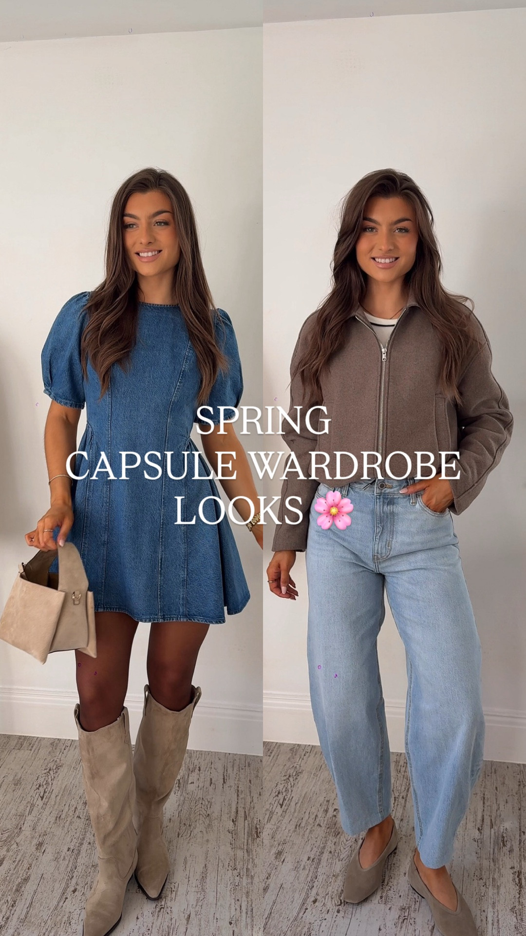 5 spring capsule wardrobe outfit ideas 🥰🌸💞

#LTKspring #LTKstyletip #LTKeurope