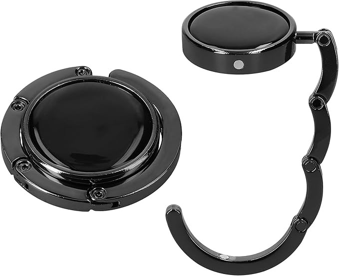 kwmobile Purse Hanger for Table (Set of 2) - Purse Hook for Table - Folding Handbag Hanger - Port... | Amazon (US)