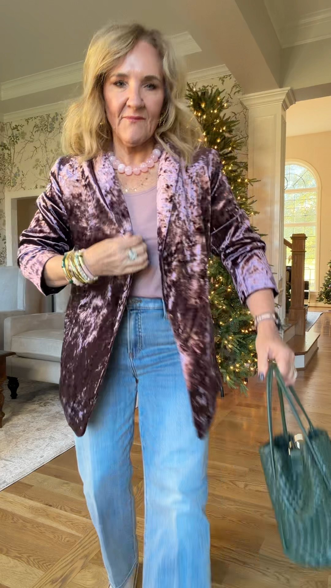 @chicos holiday styles can be easily worn long past December 
All sizes are 1.0 regular except:
Pink velvet pullon pants size .5 
Black pants size 1.0 petite 
20% off on my jewelry code NANETTE20

#LTKOver40 #LTKHoliday 

#LTKSaleAlert #LTKPetite