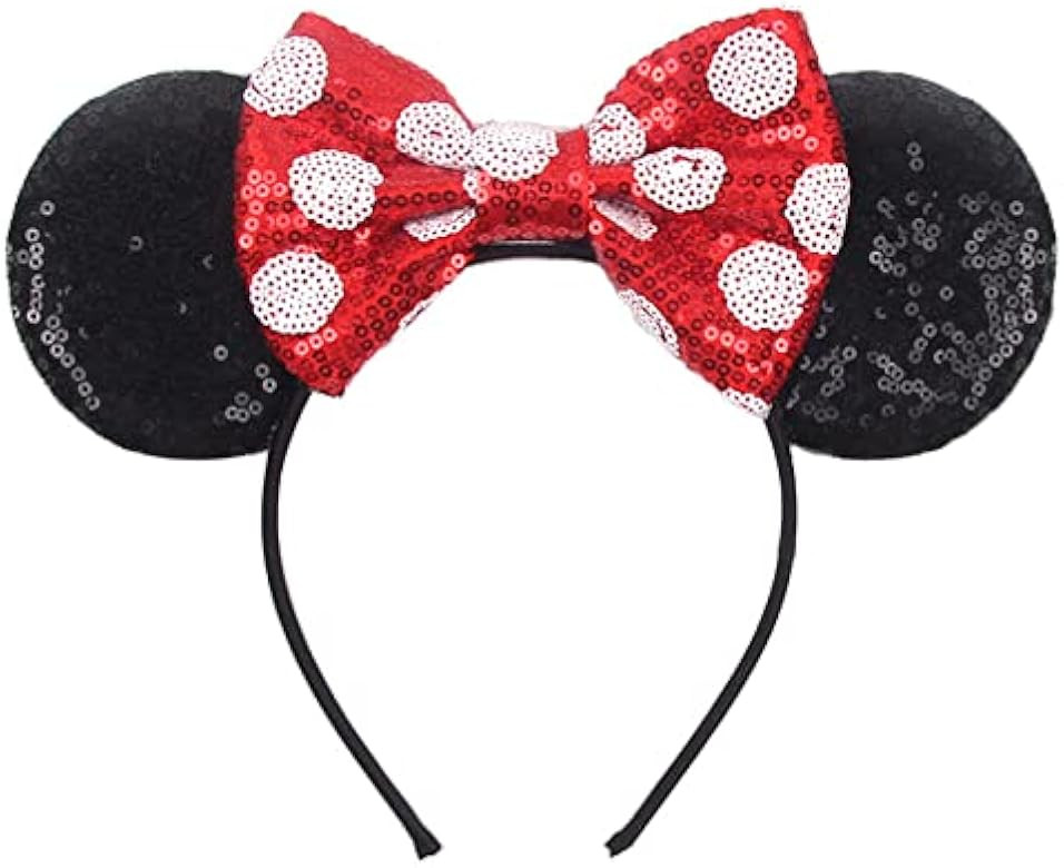 MADO Mouse Ears Headband for Women Girls,Park ears Princess mouse ears for Women girls kids adult... | Amazon (US)
