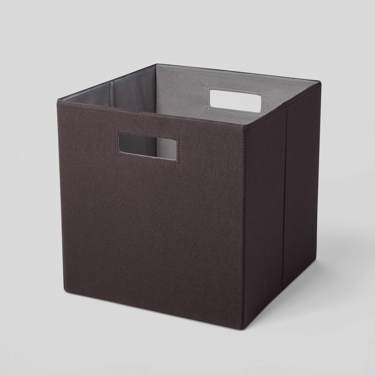 13" x 13" Fabric Bin Black - Brightroom™: 13 Inch Storage Cube, Decorative Storage, Polyester, ... | Target