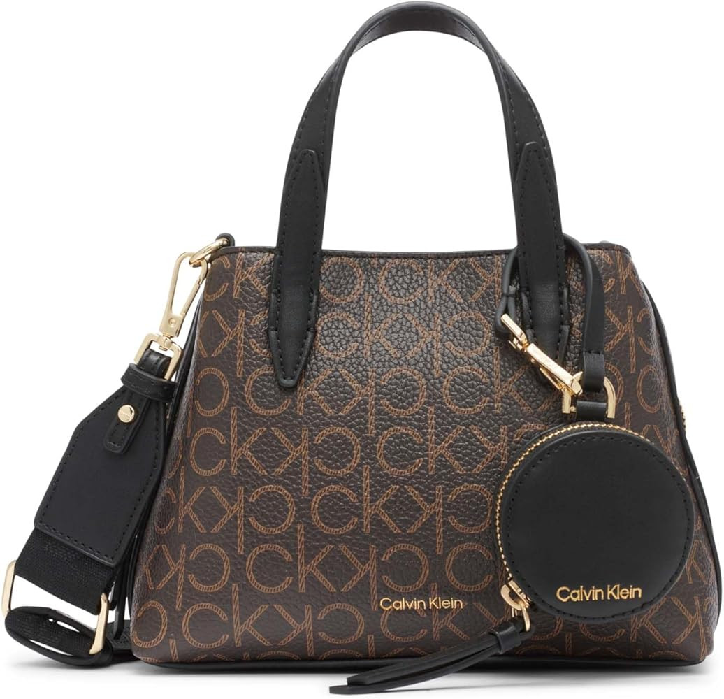Calvin Klein Millie 2 in 1 Triple Compartment Mini Satchel Crossbody | Amazon (US)