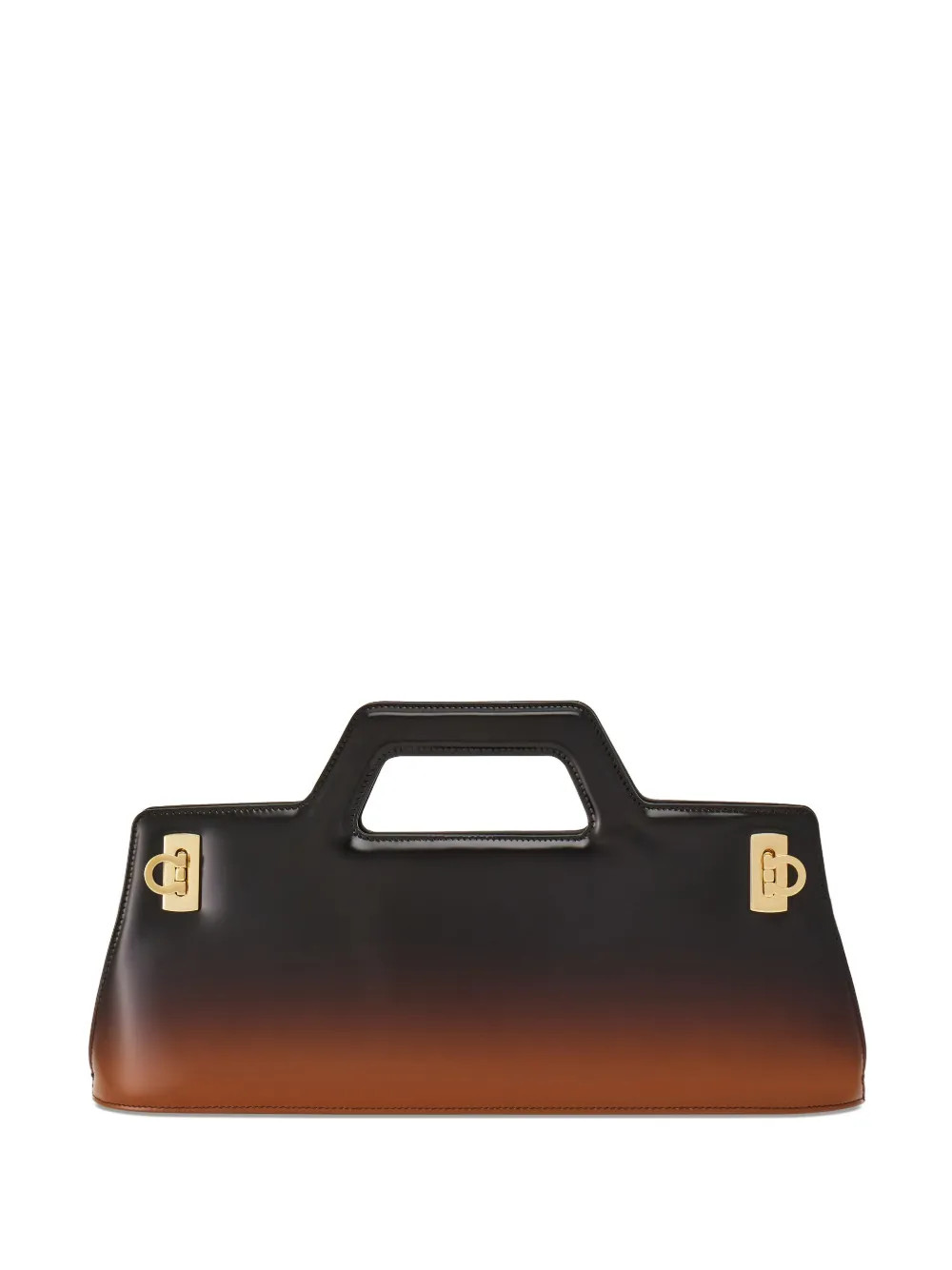 Ferragamo Wanda ombré-effect Leather Tote Bag - Farfetch | Farfetch Global