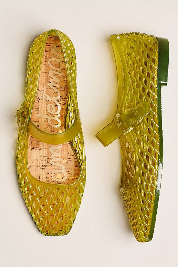 Michaela Mary Jane Jelly Flats | Anthropologie (US)
