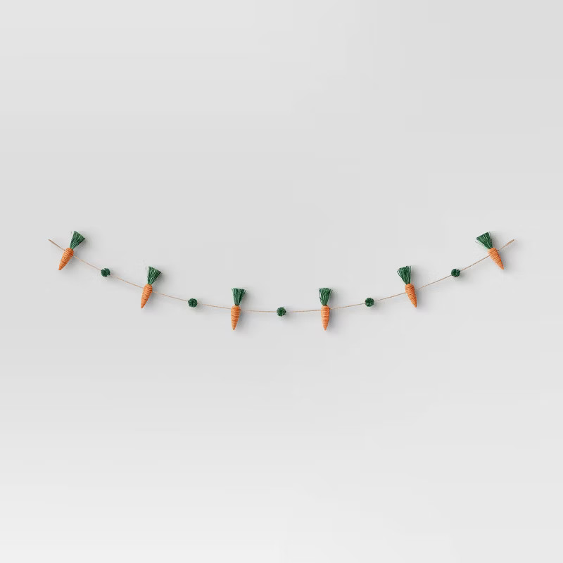 Carrot Easter Garland - Threshold™ | Target