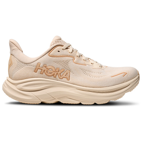 HOKA Womens HOKA Clifton 10 - Womens Running Shoes Vanilla/Birch Size 8.5 | Champs Sports