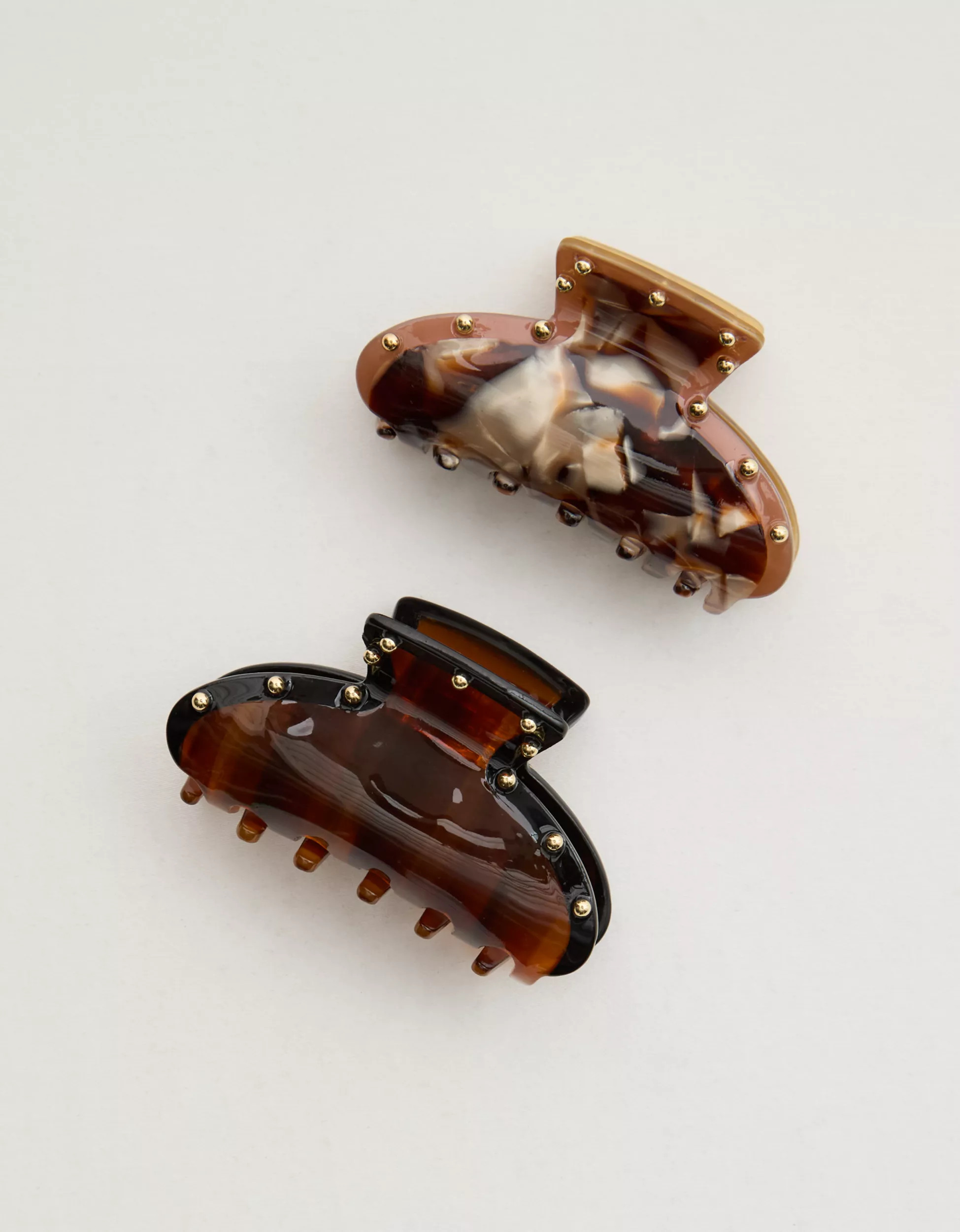 Aerie Beaded Torte Claw Clip 2-Pack | Aerie