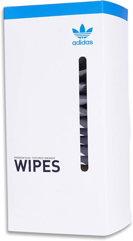 adidas Originals Shoe Cleaner Wipes - 30 easy to use, on-the-go dual-textured sneaker cleaning wi... | Amazon (US)