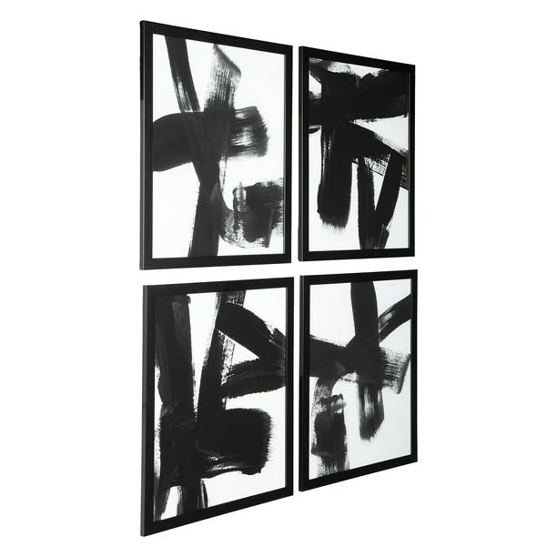 Ashley Doro Contemporary Abstract 24 in x 28 in Framed Painting Art Prints, by Signature Design b... | Walmart (US)