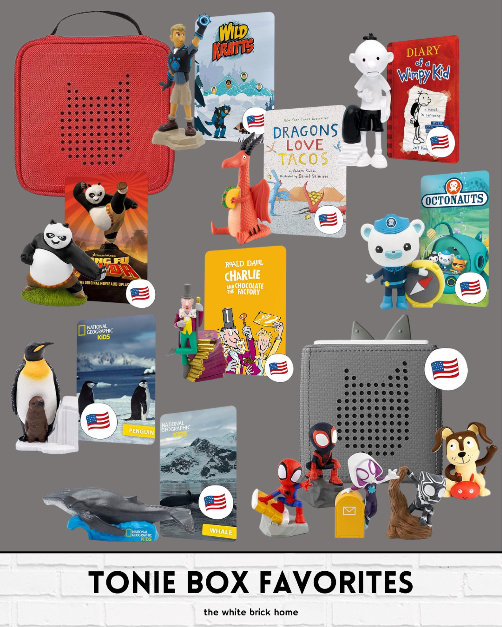 Tonie boxes make a great gift ideas, and tonie figurines are a perfect stocking stuffer! Here is a list of my son’s favorites tonies (age 6). 

Toniebox, toniebox bundle, Amazon, Amazon tonies, tonies carrier, tonies, tonies for boys, tonies for toddler boys, tonies for kindergarten boys, tonies gift ideas, gift guide for toddler boys, toddler boy gift ideas, toddler boy Christmas gifts, favorite tonie figures, gift guide, toddler gift guide. 

#LTKKids #LTKHome #LTKFamily