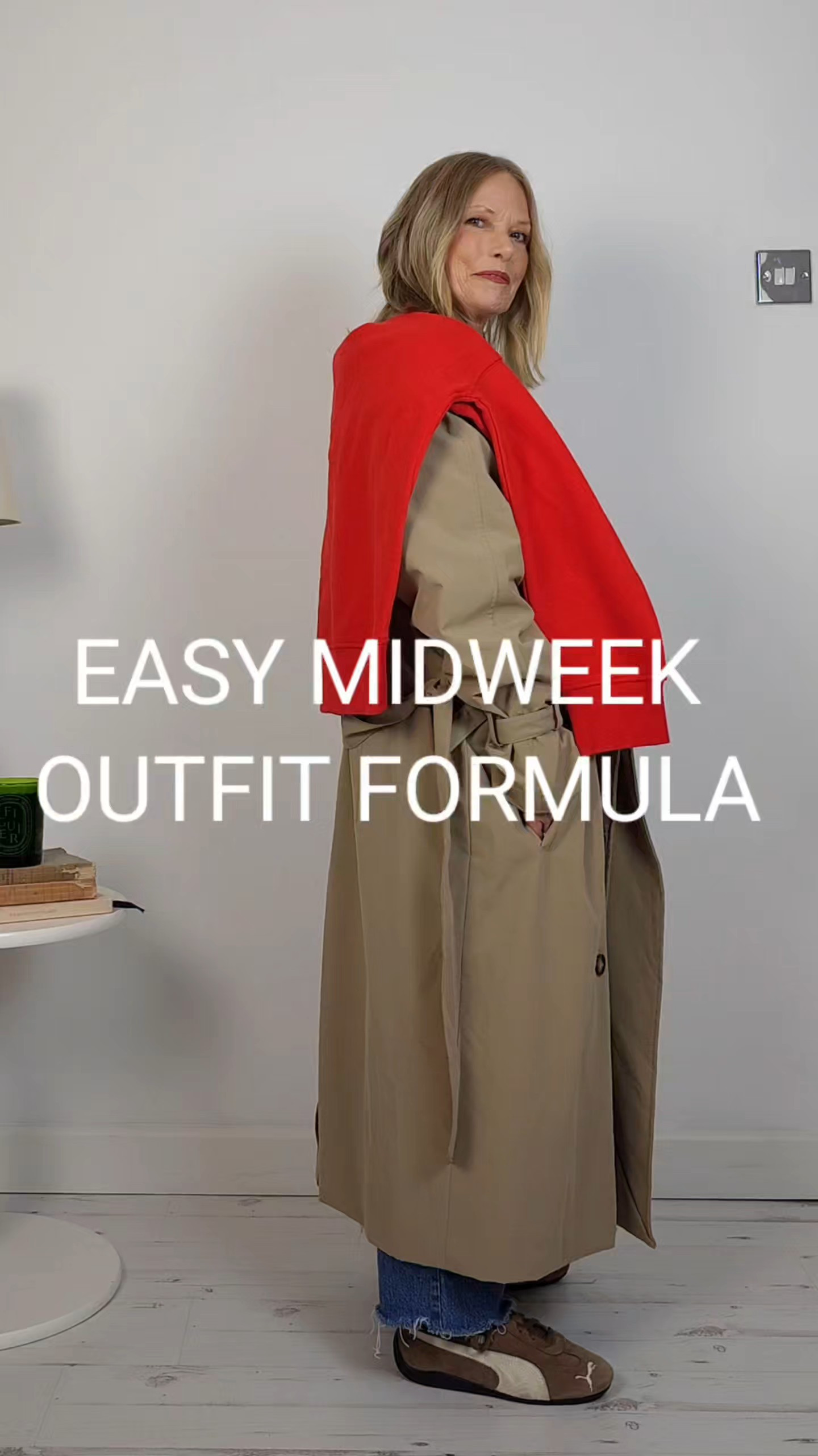 Trench coat season is fast approaching...add a stripe, mid wash denim, and a pop of red and all the spring vibes are popping! 

#LTKuk #LTKspring #LTKstyletip