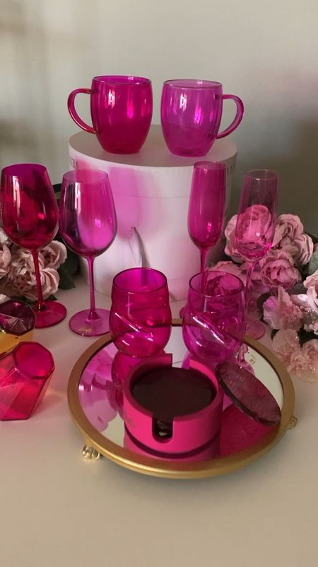  Pink Barbie wine glass collection - the perfect Amazon Prime Day find! Perfect for Barbie lovers, Barbie collectors, and pink lovers! Celebrate the Barbie movie in style 🎀 #LTKxPrimeday

#LTKunder50 #LTKhome #LTKFind