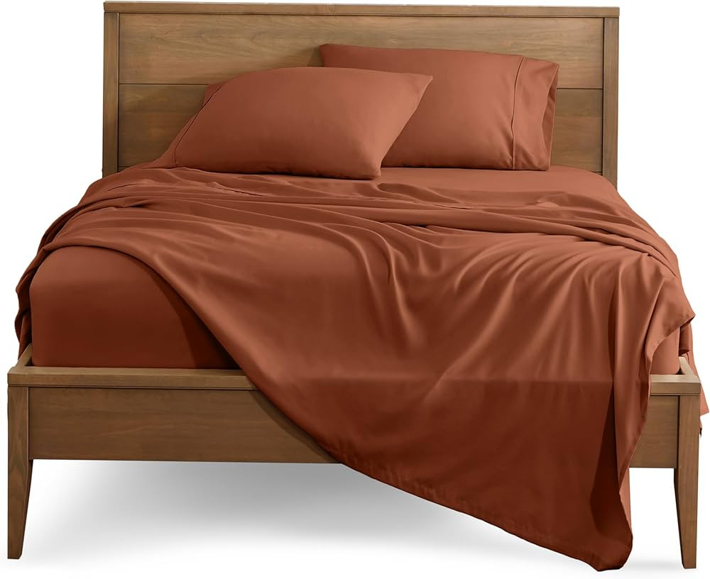 Bare Home Queen Sheet Set - Luxury 1800 Ultra-Soft Microfiber Queen Bed Sheets - Double Brushed -... | Amazon (US)