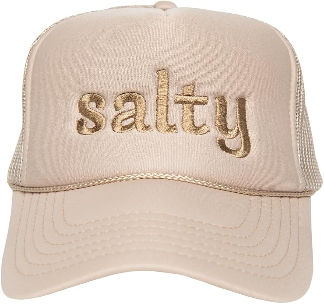 KATYDID Salty Foam Trucker Hat - Adjustable Trucker Hat with Mesh Netting - Fully Embroidered Tru... | Amazon (US)