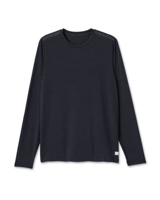 Vuori Long Sleeve Current Tech Tee | Black | Medium | Vuori Clothing (US & Canada)