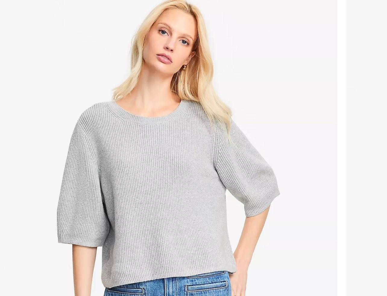 The perfect sweater t-shirt for fall! 