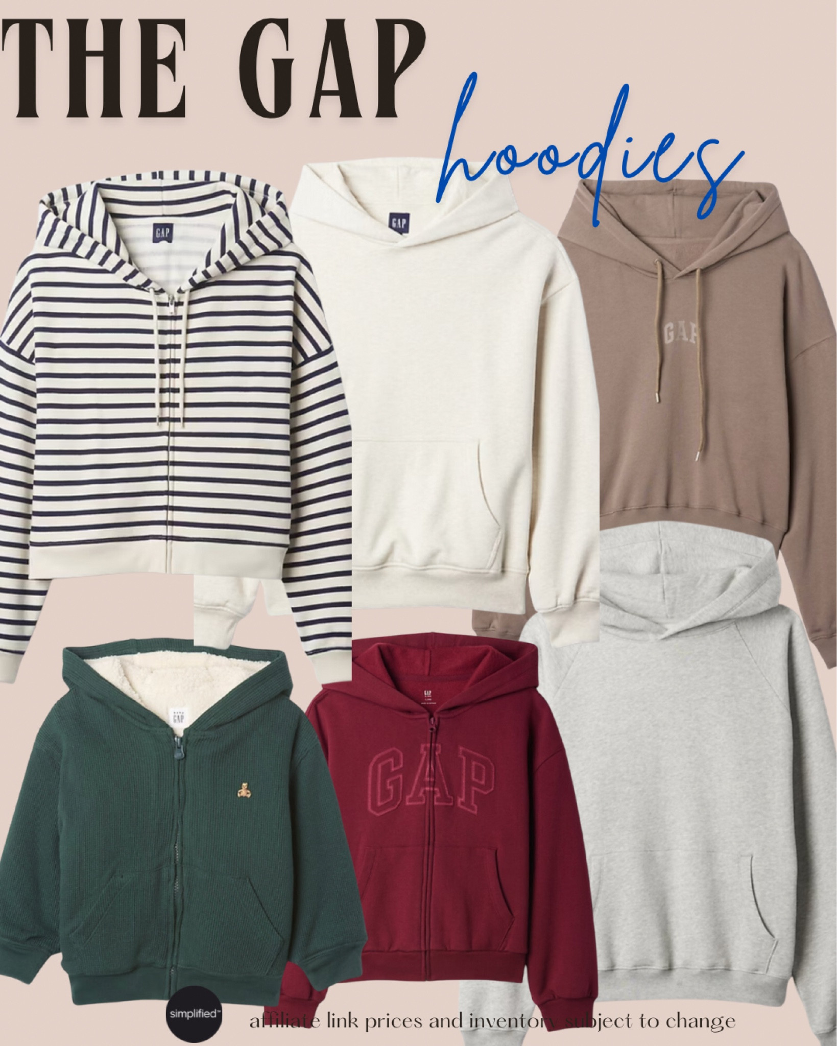 Hoodies on sale at @Gap now! 
Sale ends soon so grab them while you can
#ad #howyouweargap #GapCanada 

#LTKSaleAlert #LTKSeasonal #LTKGiftGuide