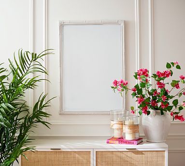 Bamboo Frame Accent Mirror | Pottery Barn (US)